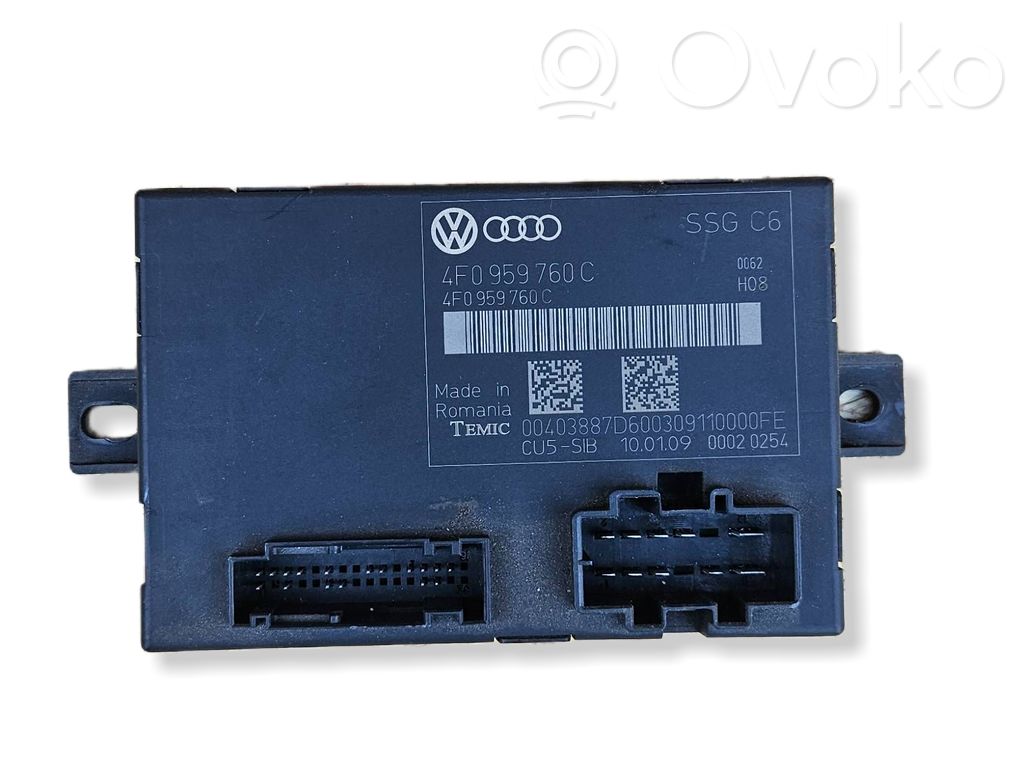 Audi Q7 4L Other control units/modules 