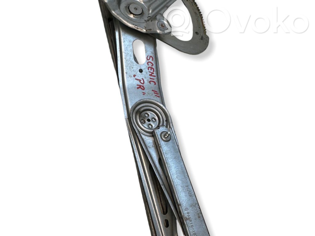 Renault Scenic III -  Grand scenic III Front door window regulator with motor 