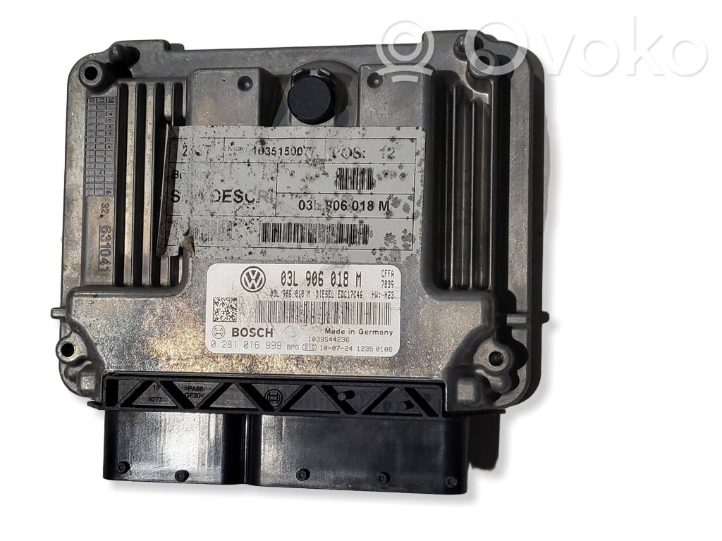 Engine control unit/module   03L906018M