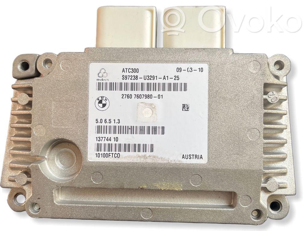 BMW 5 E60 E61 Pārnesumkārbas reduktora vadības bloks 