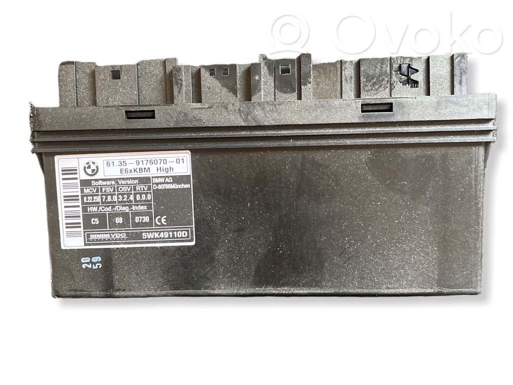 BMW 5 E60 E61 Modul confort 