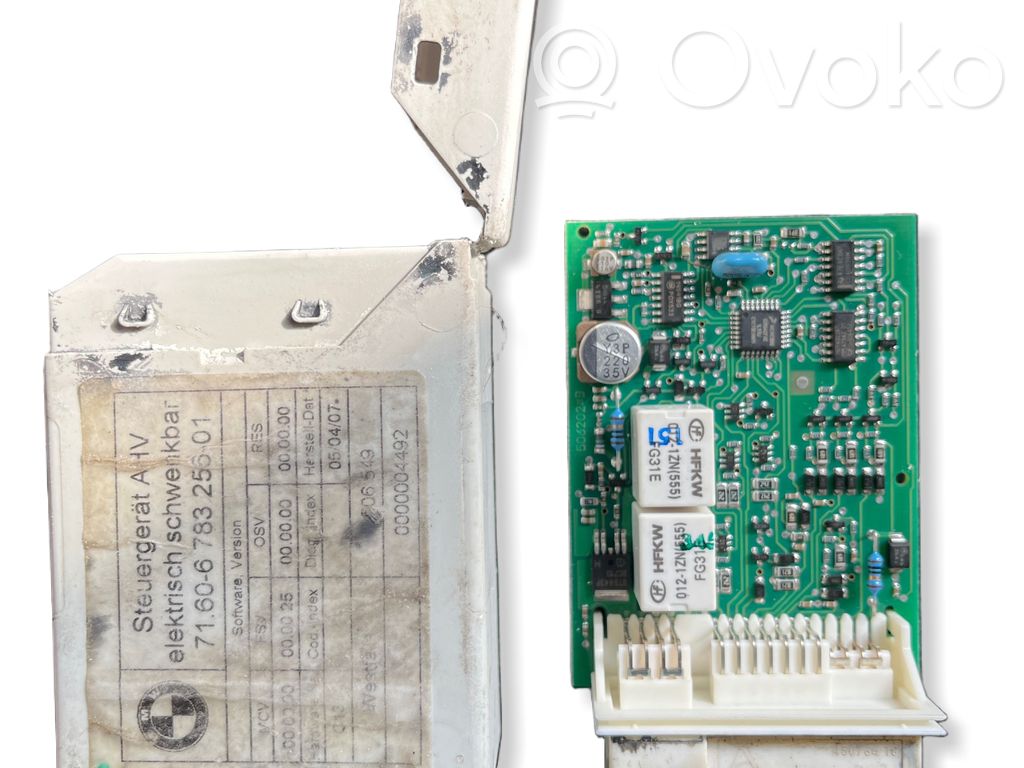 BMW 5 E60 E61 Tow bar trailer control unit/module 