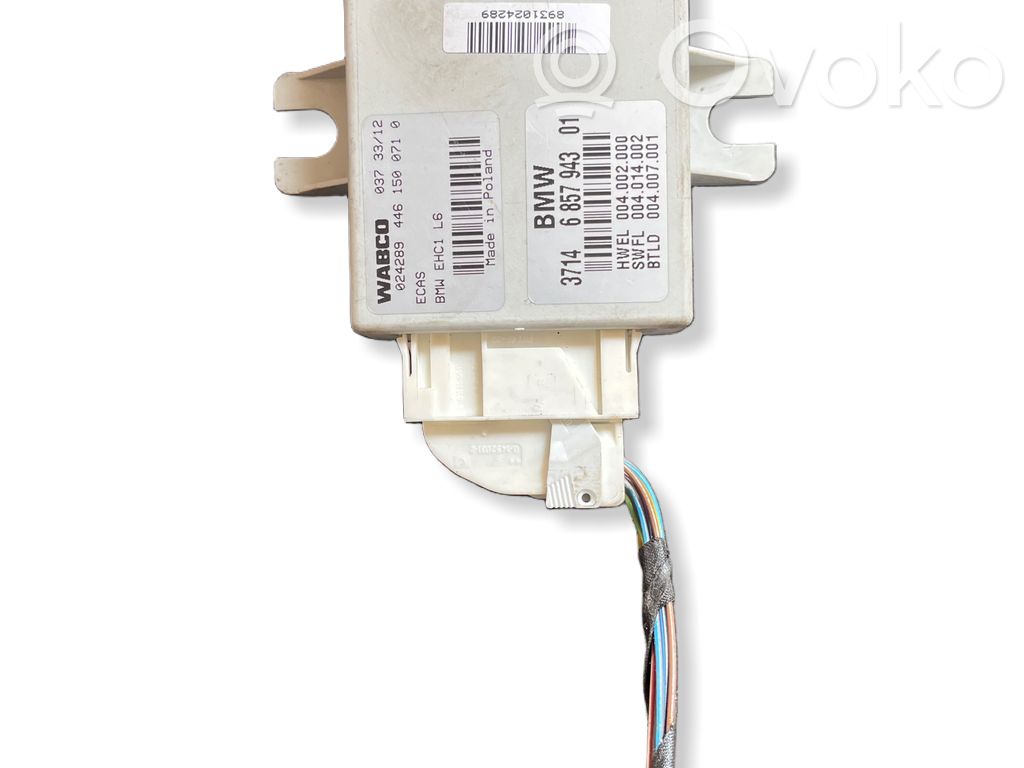 BMW 5 F10 F11 Modul unitate control suspensie pneumatică (spate) 