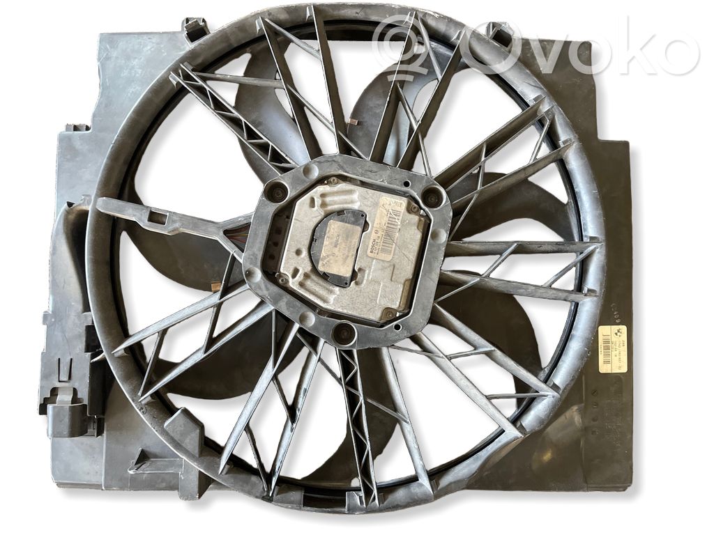 BMW 5 E60 E61 Elektrisks radiatoru ventilators 