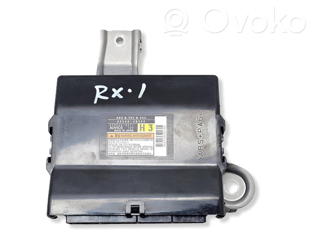 Lexus RX 450H ABS control unit/module 