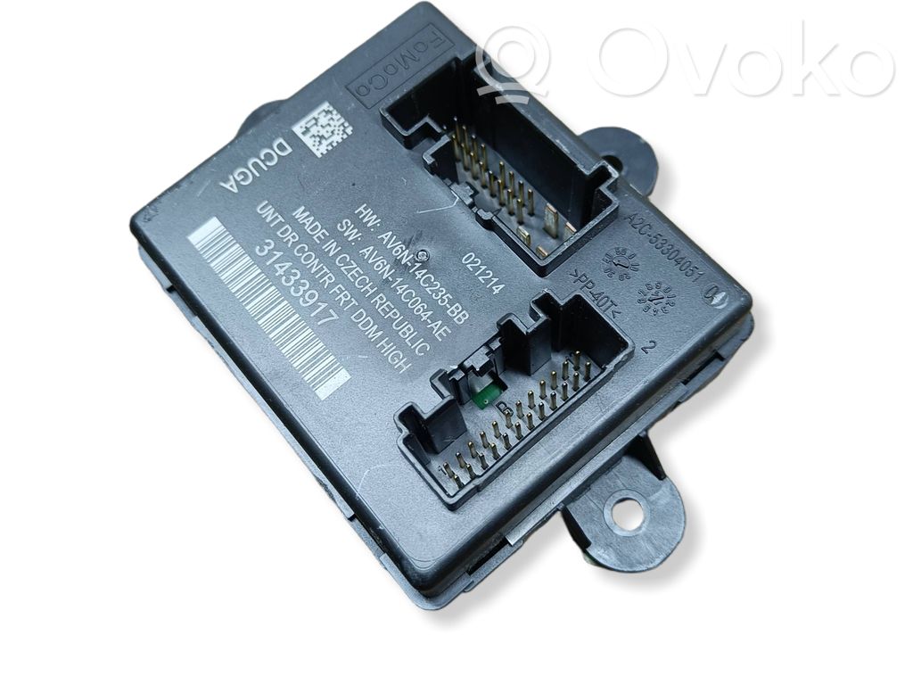 Door control unit/module   31433917,AV6N14C235BB,AV6N14C064AE
