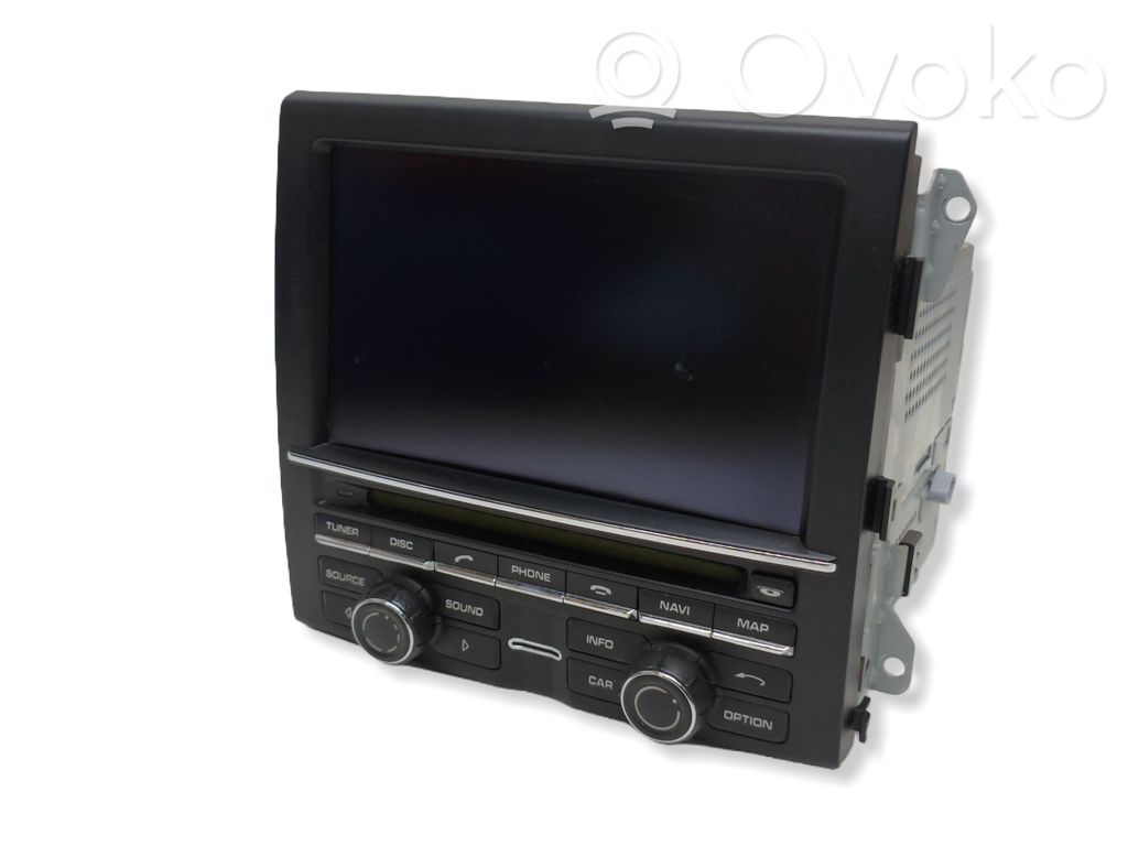 Porsche Cayenne (92A) Panel / Radioodtwarzacz CD/DVD/GPS 