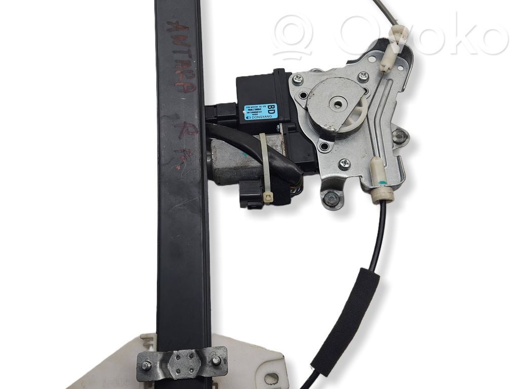 Opel Antara Front door window regulator with motor 