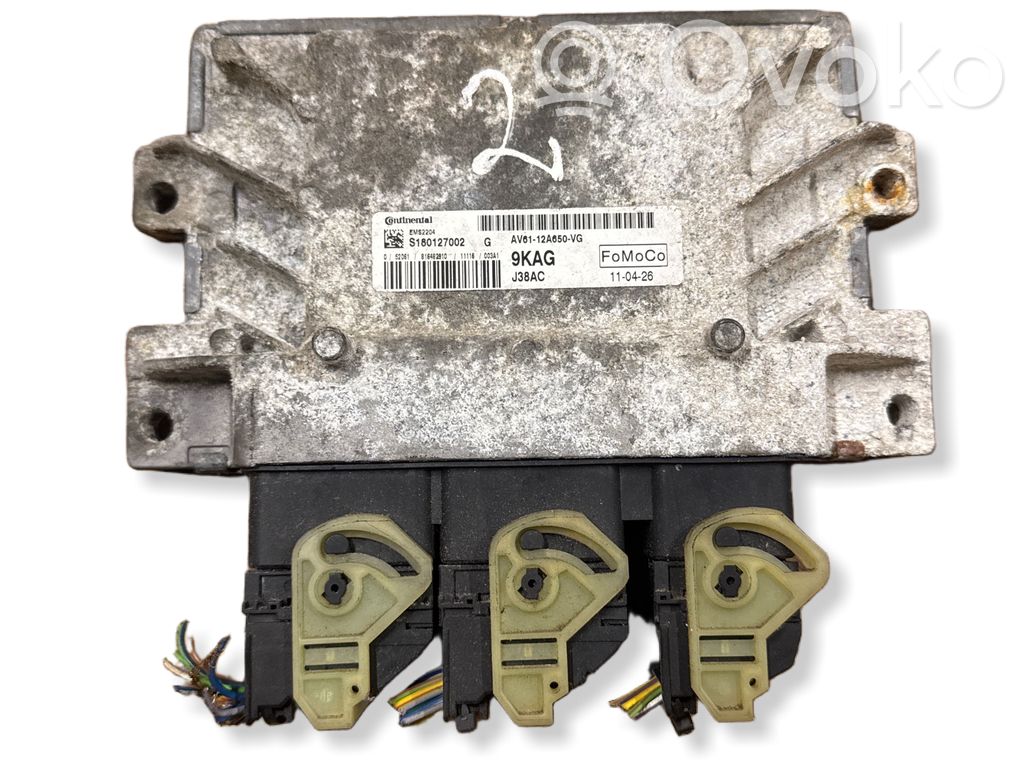 Engine control unit/module   S180127002,9KAG,AV6112A650VG