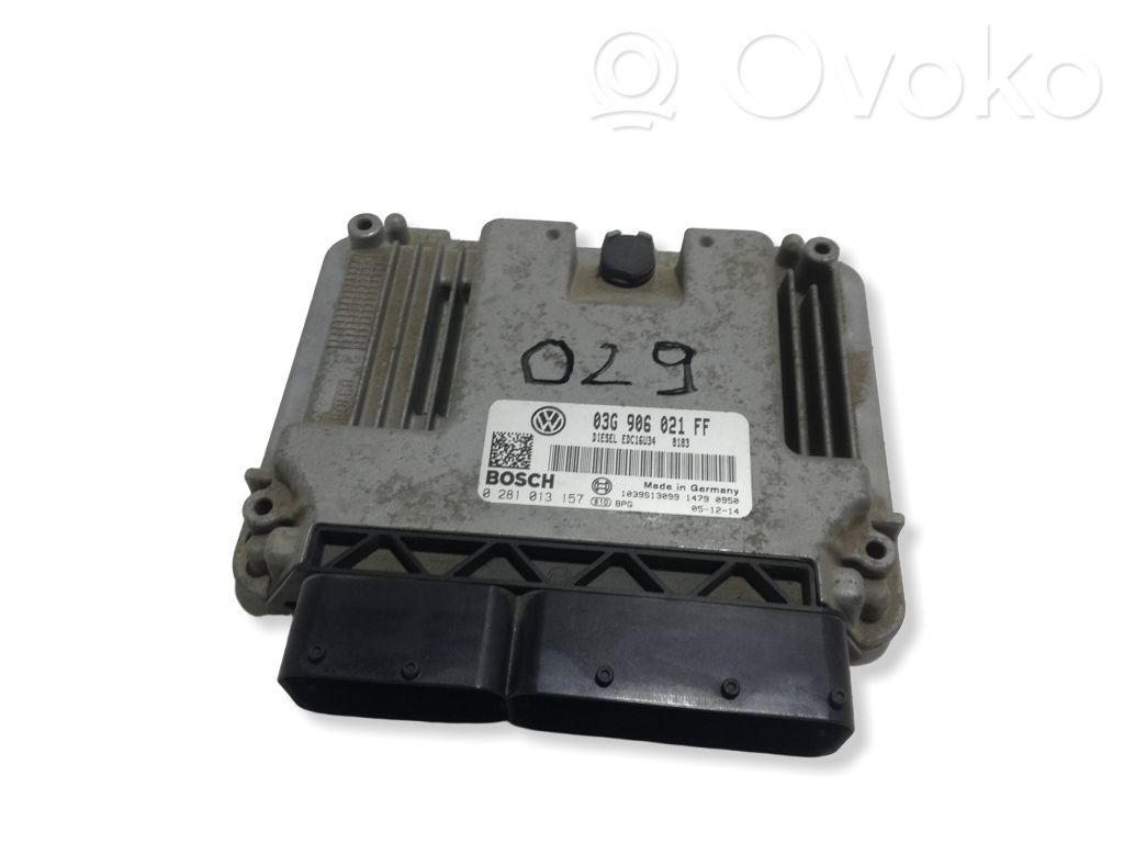 Engine control unit/module   03G906021FF,0281013157,1039S13099