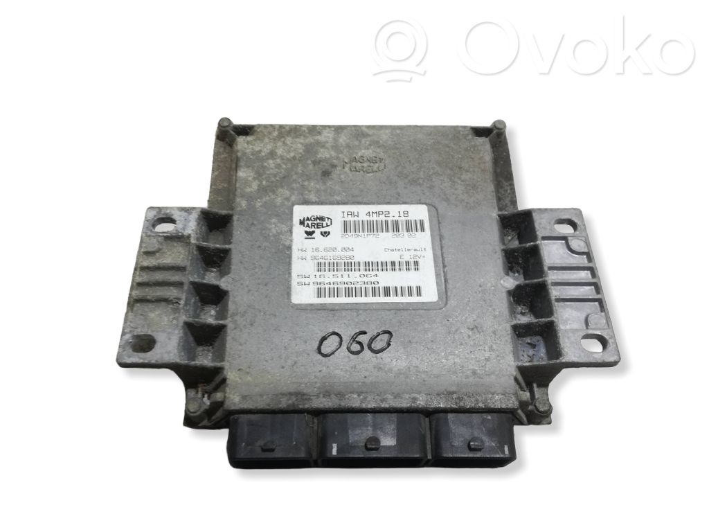 Engine control unit/module   9646902380,IAW4MP218,9646169280,16511064