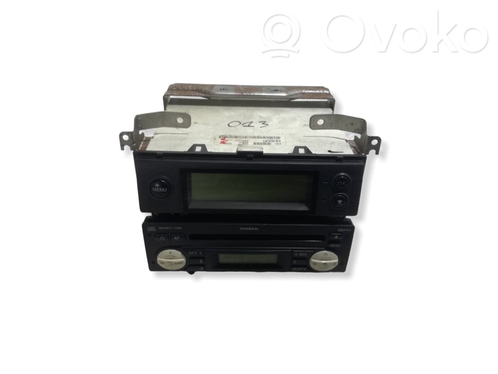 Nissan Micra Radio/CD/DVD/GPS-pääyksikkö 