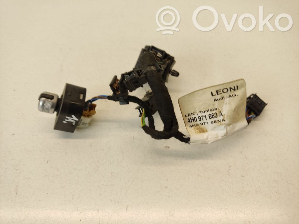 Audi A8 S8 D4 4H Wing mirror switch 