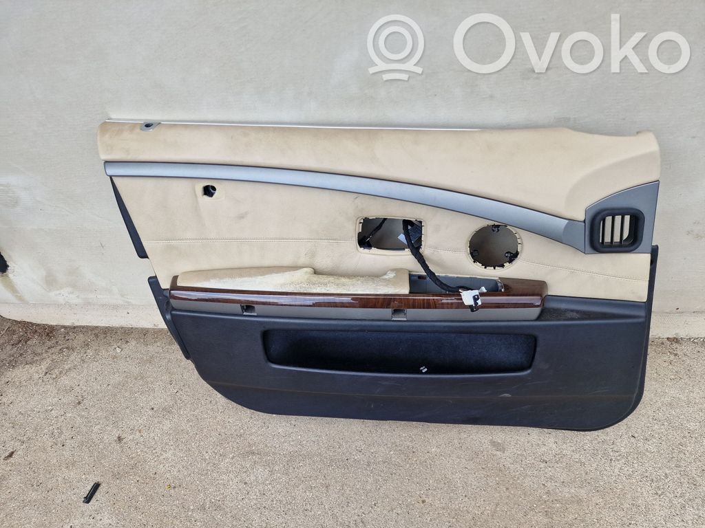 BMW 7 E65 E66 Revestimiento de puerta delantera 