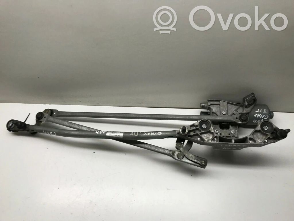 Ford C-MAX I Front wiper linkage and motor 