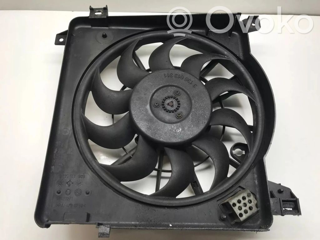 Opel Astra H Elektrisks radiatoru ventilators 