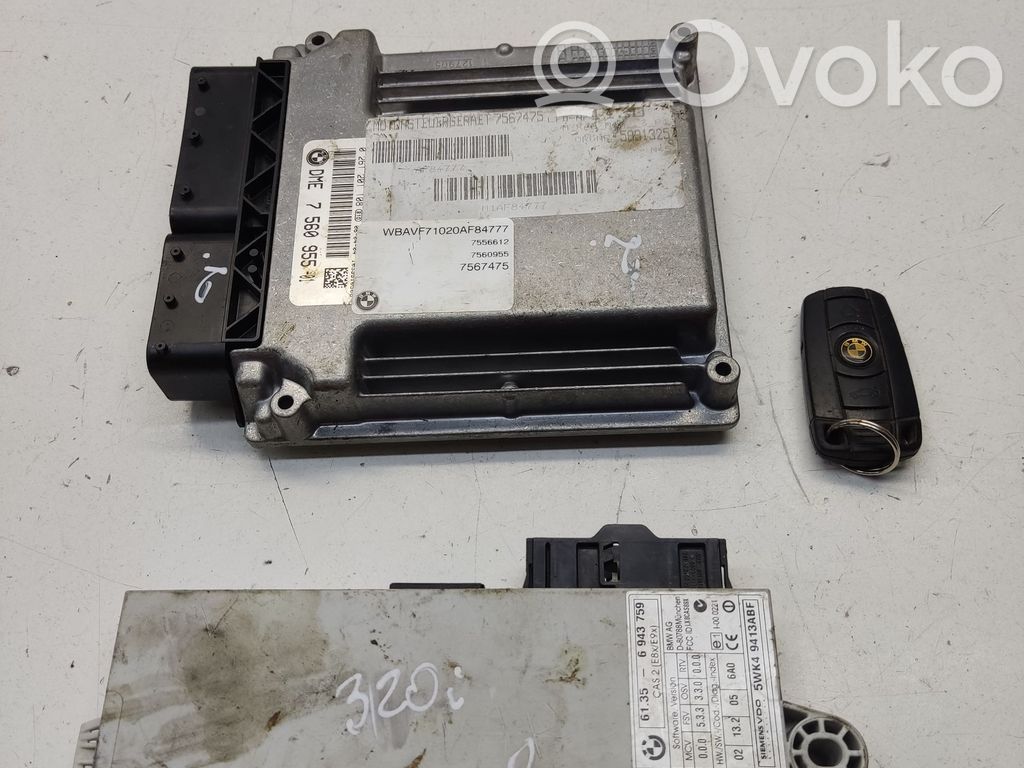 Engine ECU kit and lock set   7560955,7567475,7560955,61356943759,6943759,7556613