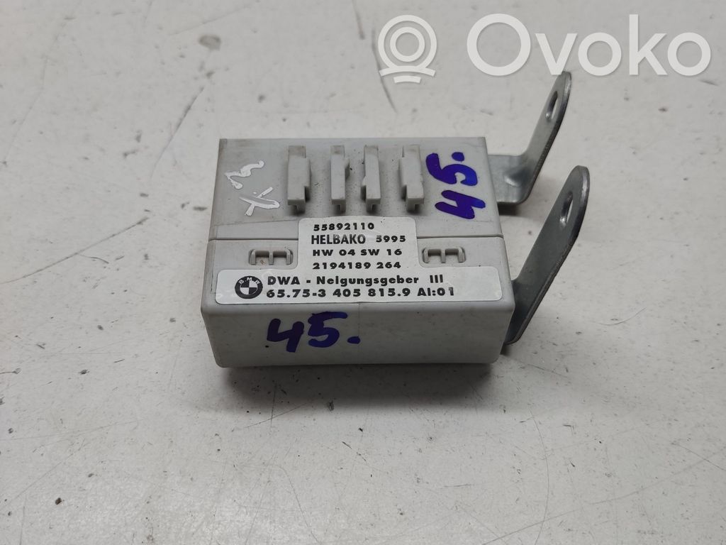BMW X3 E83 Other control units/modules 