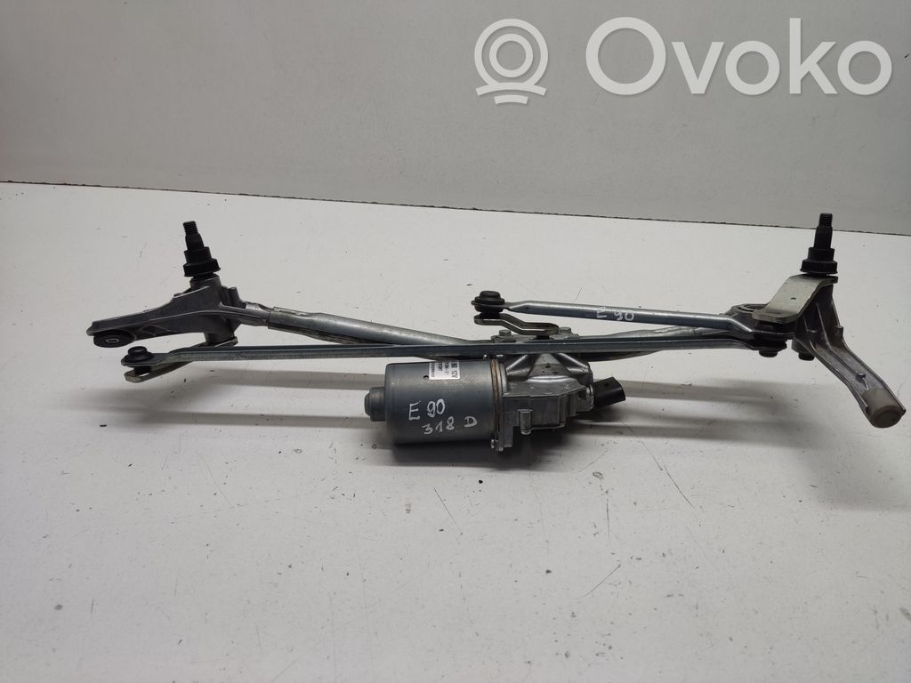 BMW 3 E90 E91 Motor și paralelogram ștergător parbriz 