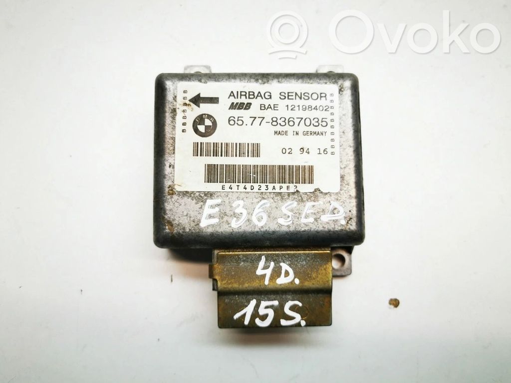 BMW 3 E36 Airbag control unit/module 
