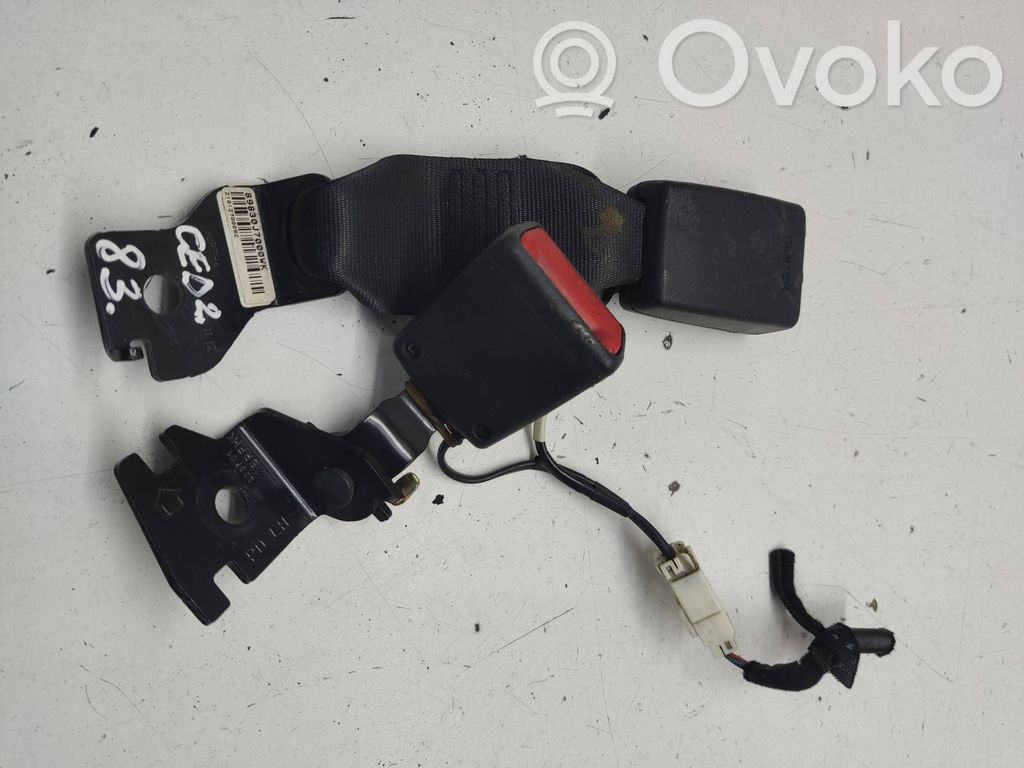 KIA Ceed Middle seatbelt buckle (rear) 