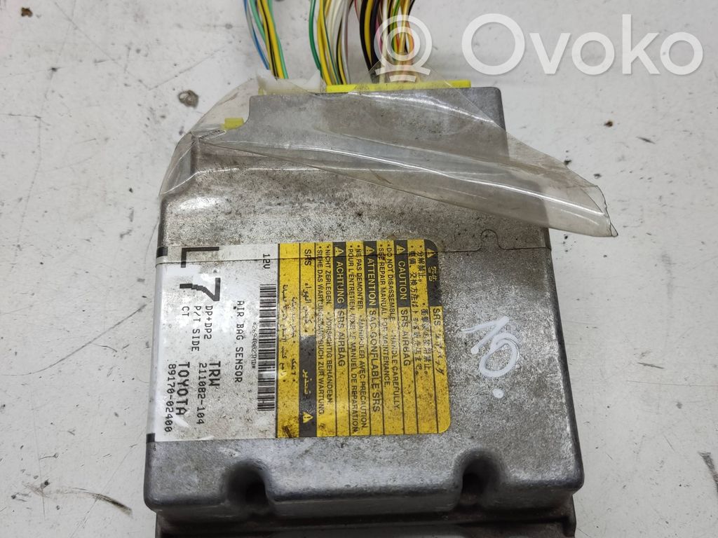 Toyota Corolla E120 E130 Airbag control unit/module 