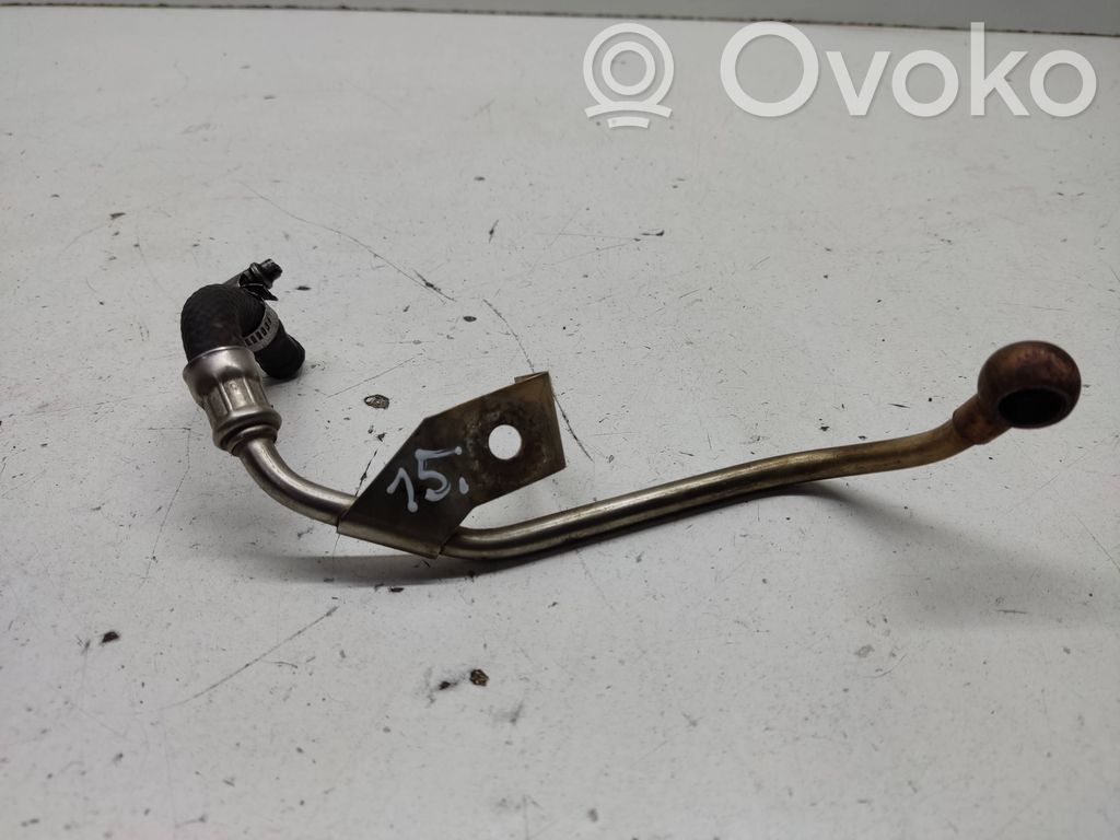 BMW X5 E70 Turbo turbocharger oiling pipe/hose 