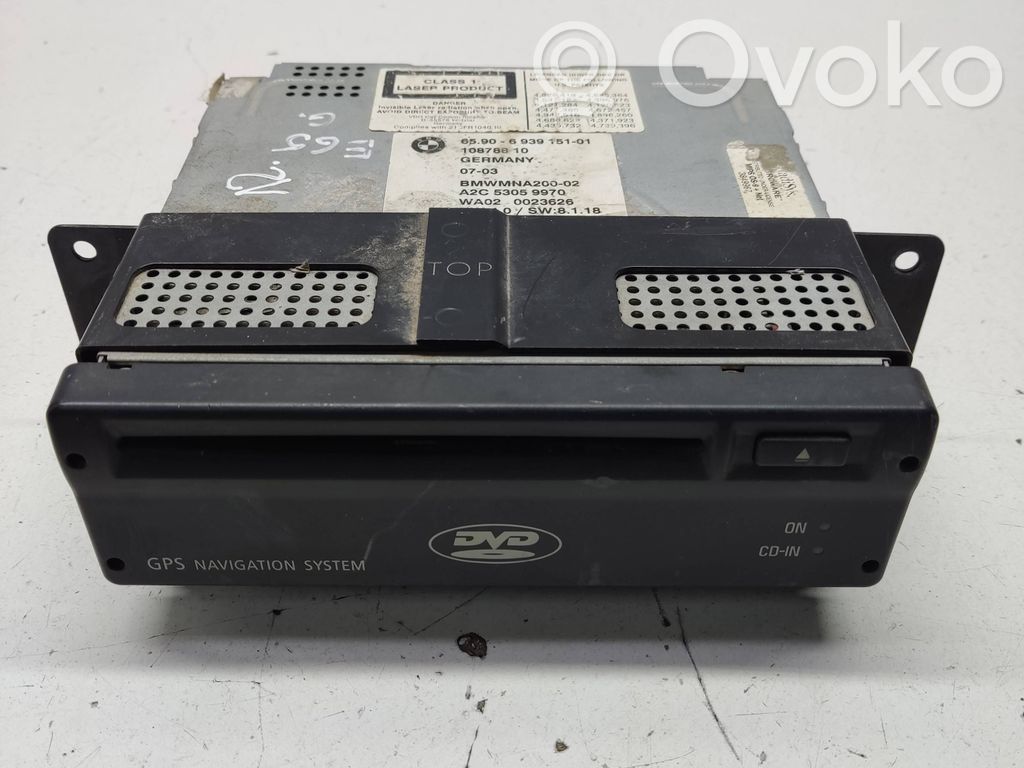 BMW 7 E65 E66 GPS navigation control unit/module 