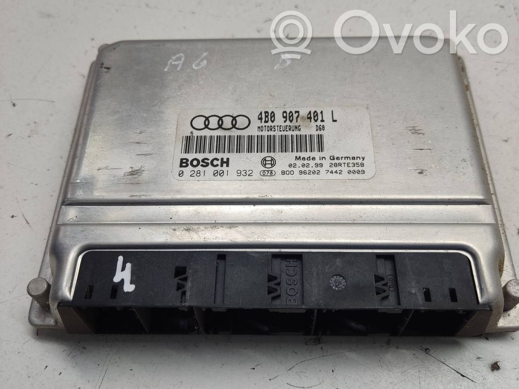 Audi A6 S6 C5 4B Engine control unit/module 