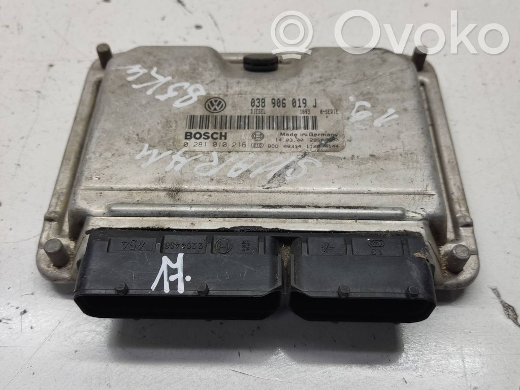 Volkswagen Sharan Engine control unit/module 