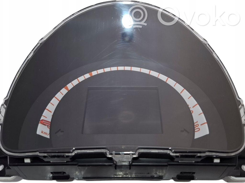 Smart ForFour II W453 Vitezometru (grup de instrumente) 
