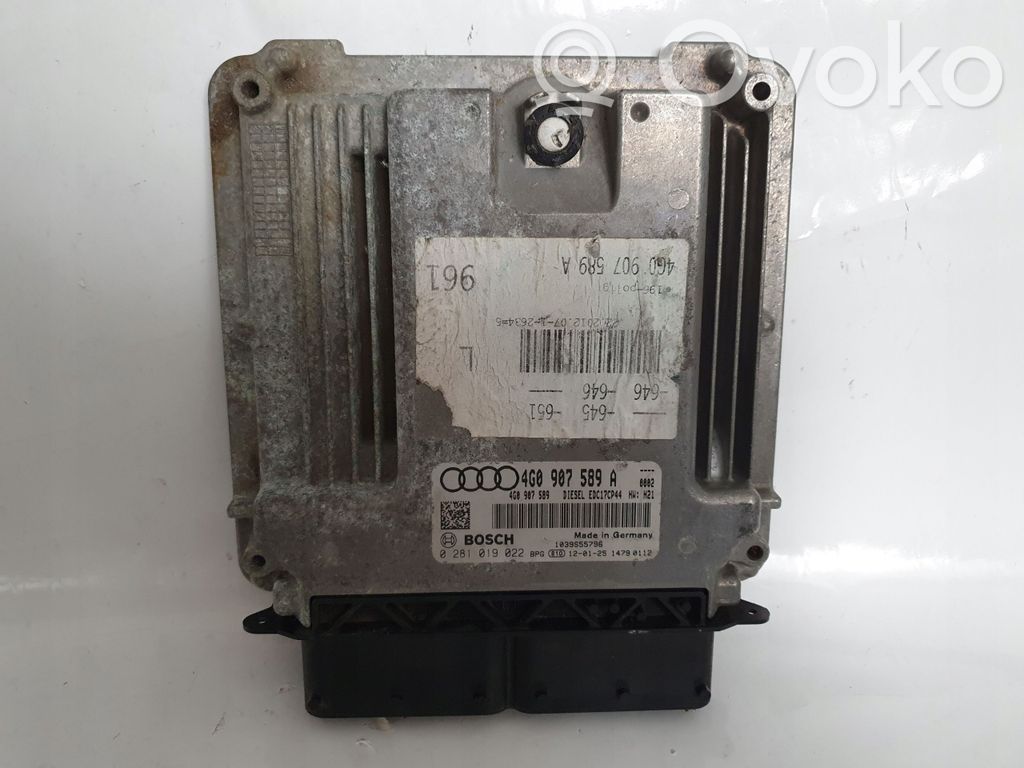 Audi A6 S6 C6 4F Engine control unit/module 
