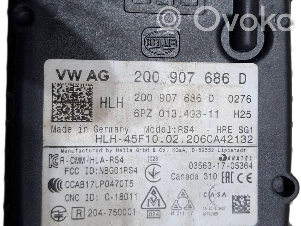 Audi A3 8Y Capteur radar de distance 