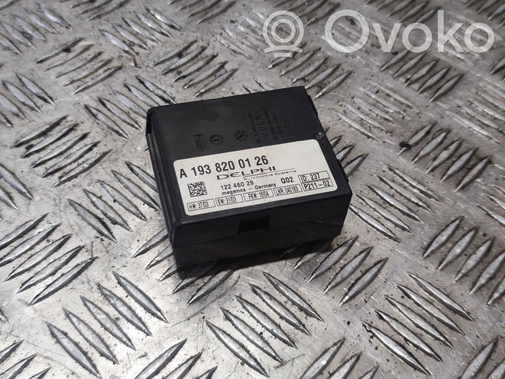 Chrysler Crossfire Other control units/modules 