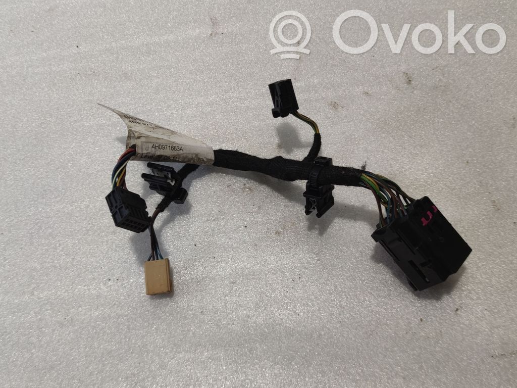Audi A8 S8 D4 4H Front door wiring loom 
