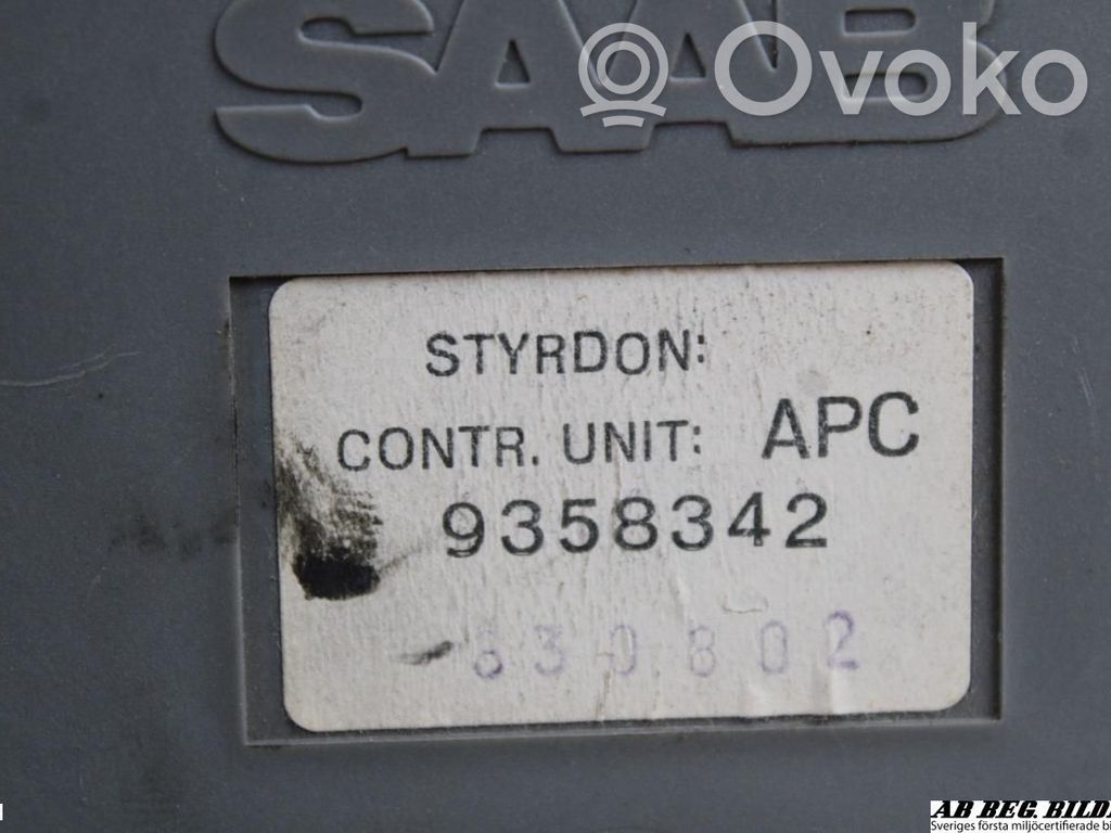 Saab 900 Other control units/modules 