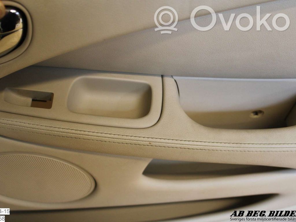 Front door card panel trim