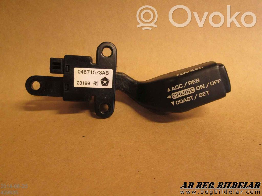 Interruptor del control de crucero   04671573AB