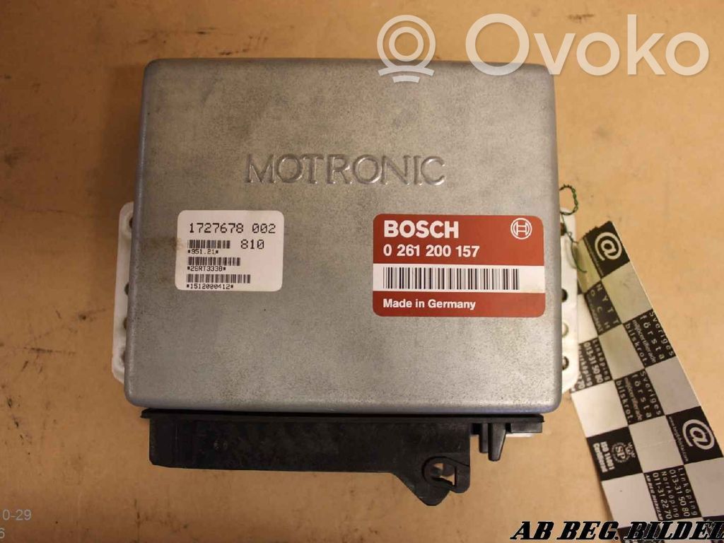 BMW 3 E30 Injection control unit/module 