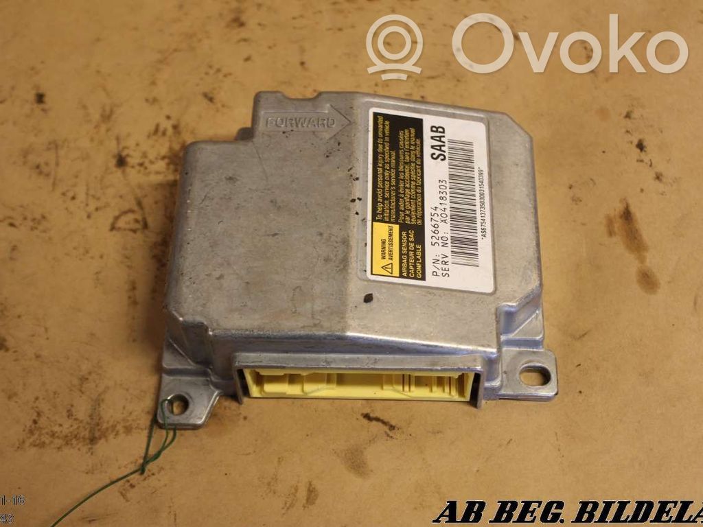 Saab 9-5 Airbag control unit/module 