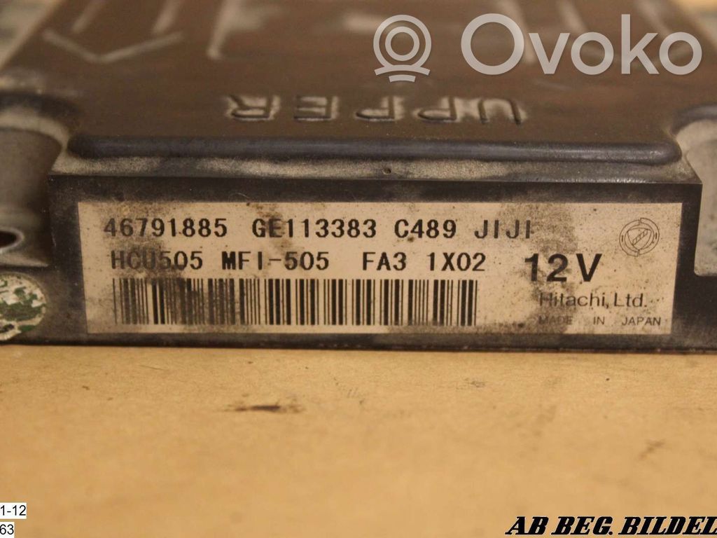 Fiat Stilo Užvedimo spynelė 
