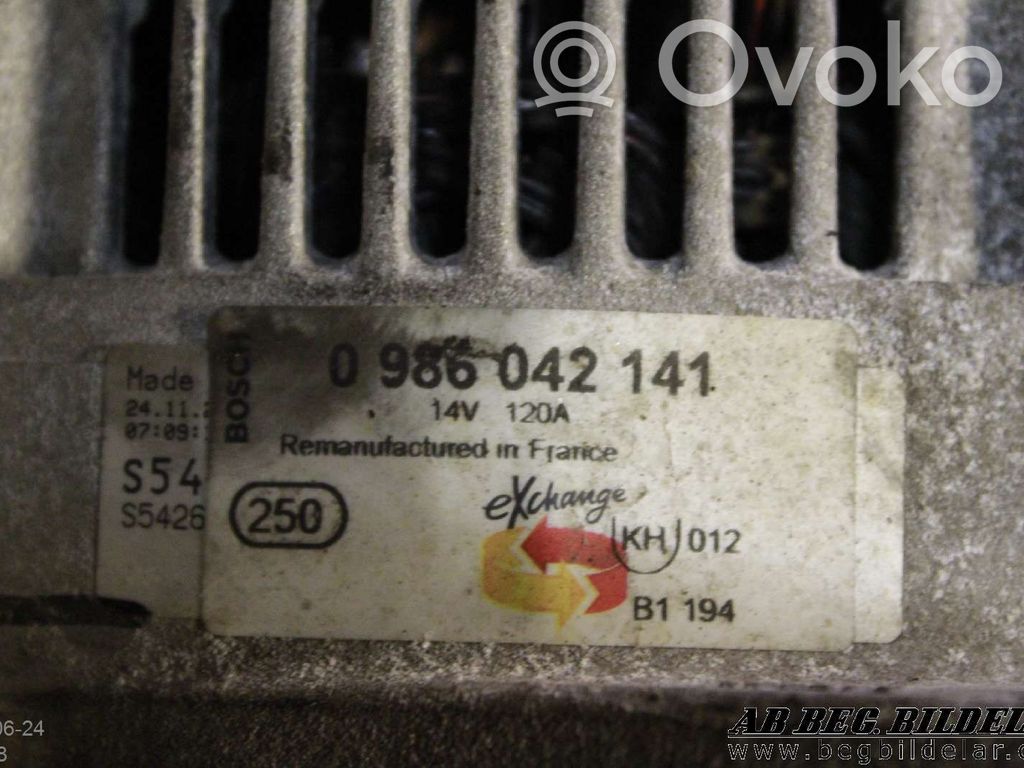 Volvo S40, V40 Ģenerators 