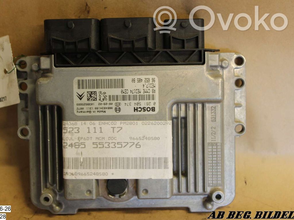 Peugeot 308 Injection control unit/module 
