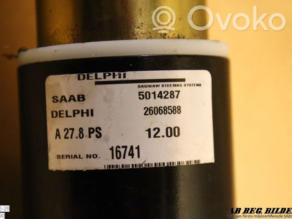 Saab 9-5 Steering wheel axle set 