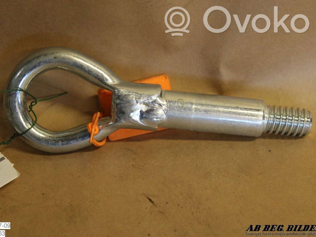 Towing hook eye