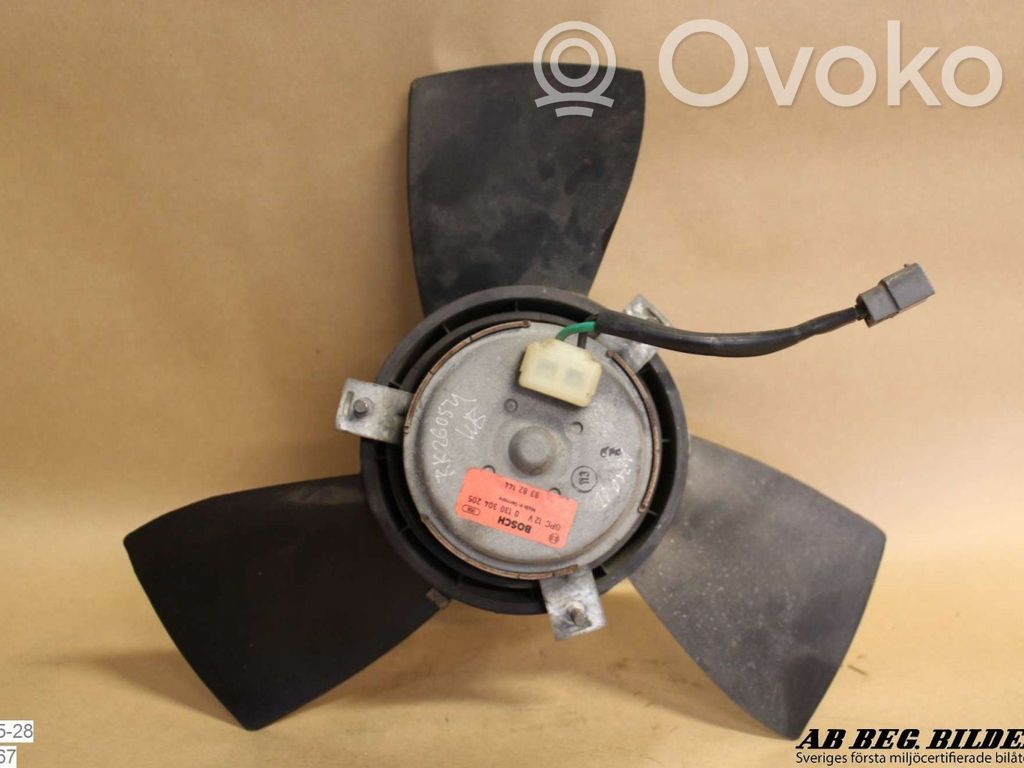 Saab 9000 CD Elektrisks radiatoru ventilators 