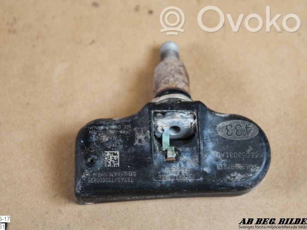 Tire pressure sensor   56053031AD