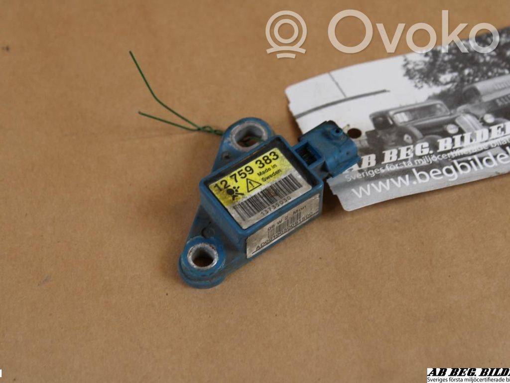 Saab 9-5 Airbag deployment crash/impact sensor 