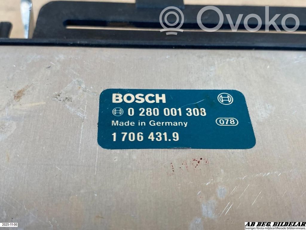 BMW 3 E30 Injection control unit/module 