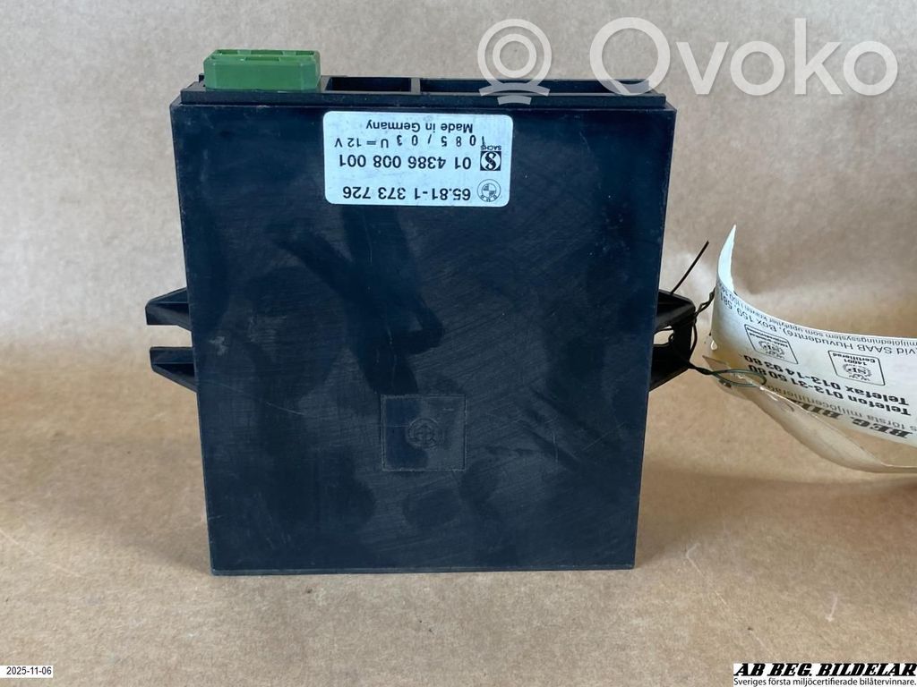 Other control units/modules   014386008001,65811373726